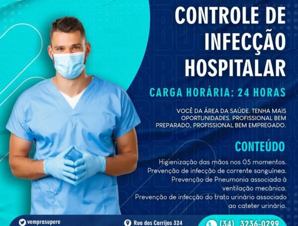 CURSO DE CONTROLE DE INFECÇÃO HOSPITALAR