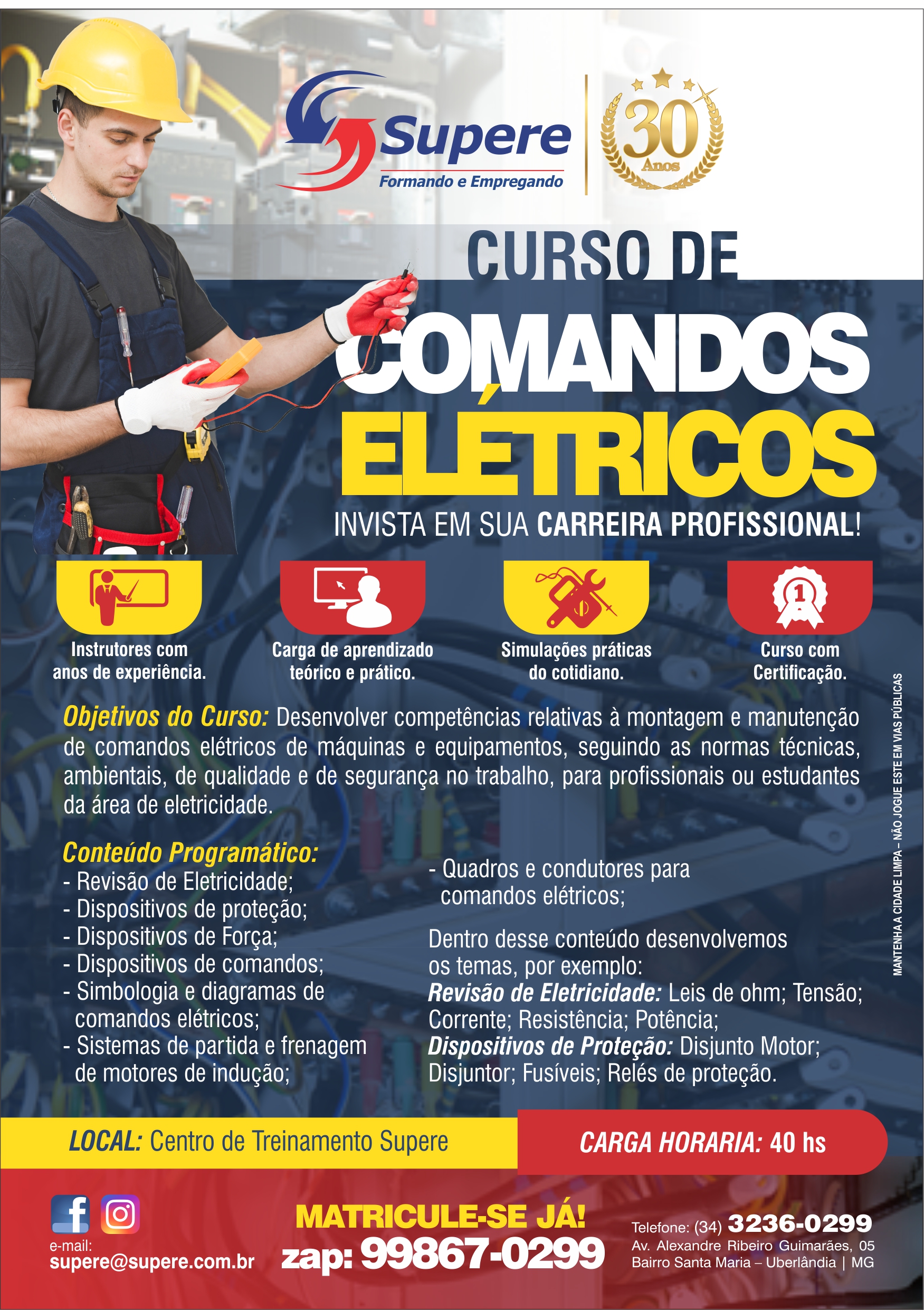 CURSO DE COMANDOS ELÉTRICOS