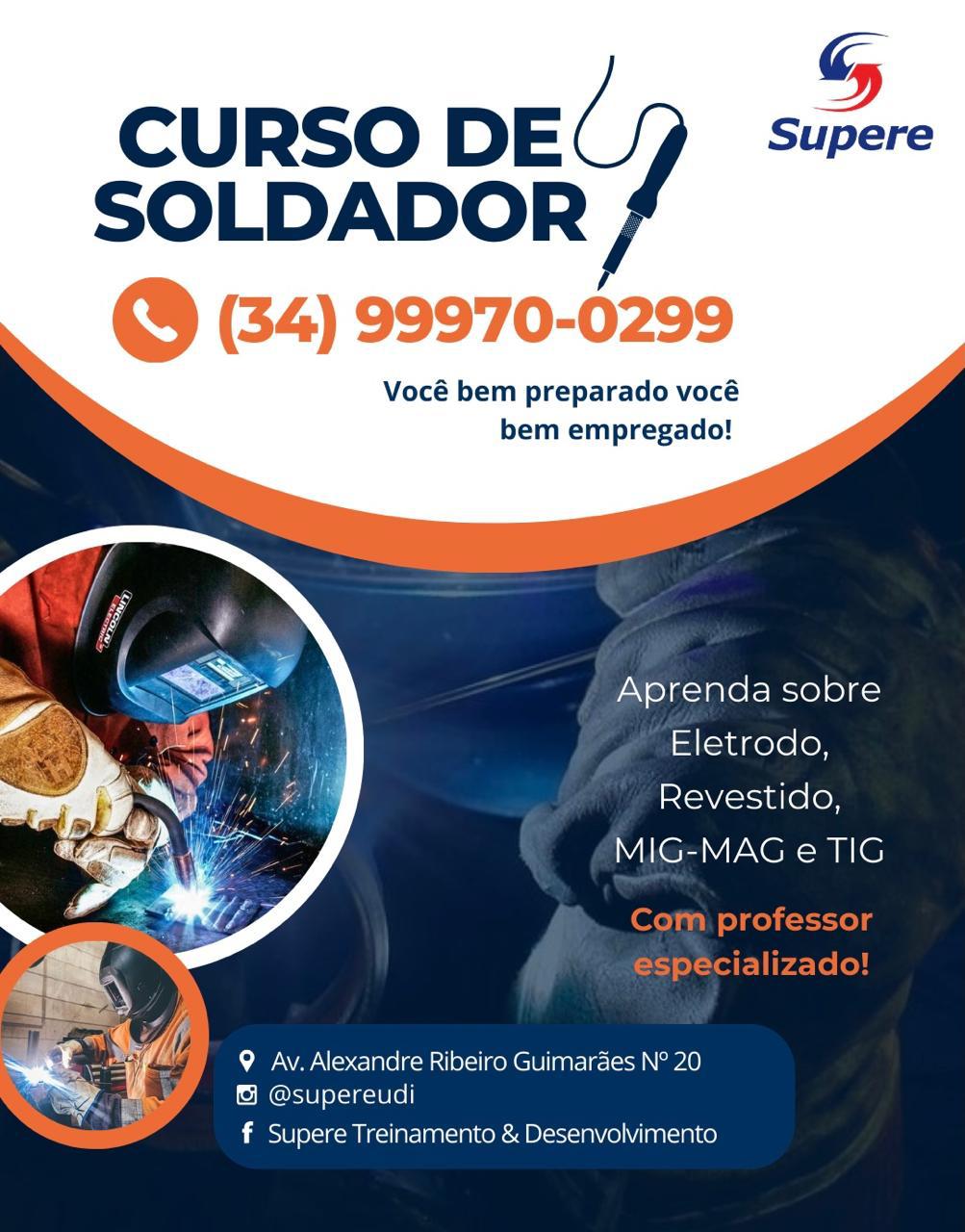 CURSO PARA SOLDA TIG