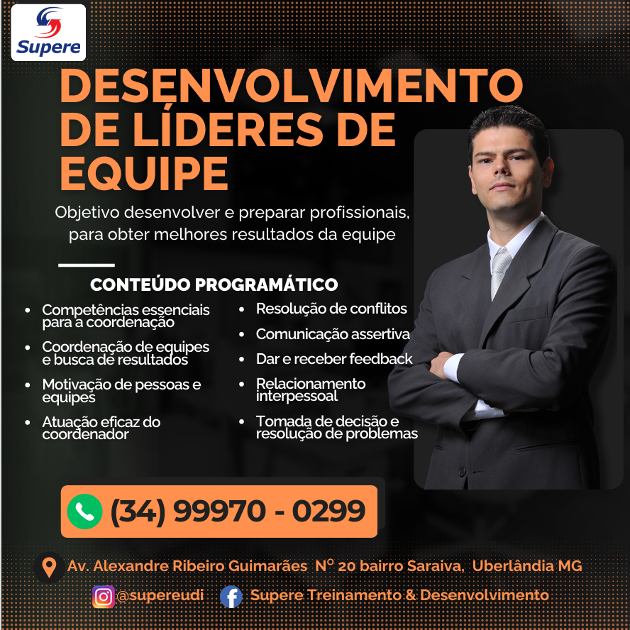 DESENVOLVIMENTO DE LÍDERES DE EQUIPE