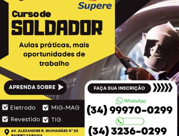 CURSO DE SOLDADOR PROFISSIONAL
