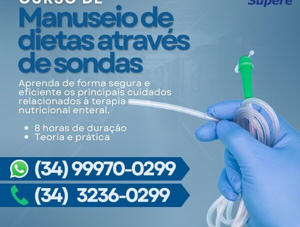 Curso de Manuseio de Dietas através de Sondas